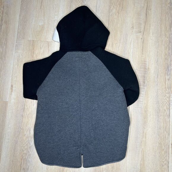 CoCo Rabbit Penguin Jacket Kids XL Black and Grey - Picture 4 of 12
